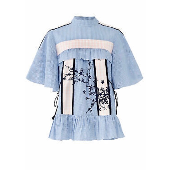 ASOS Tops - Ruffled gingham top